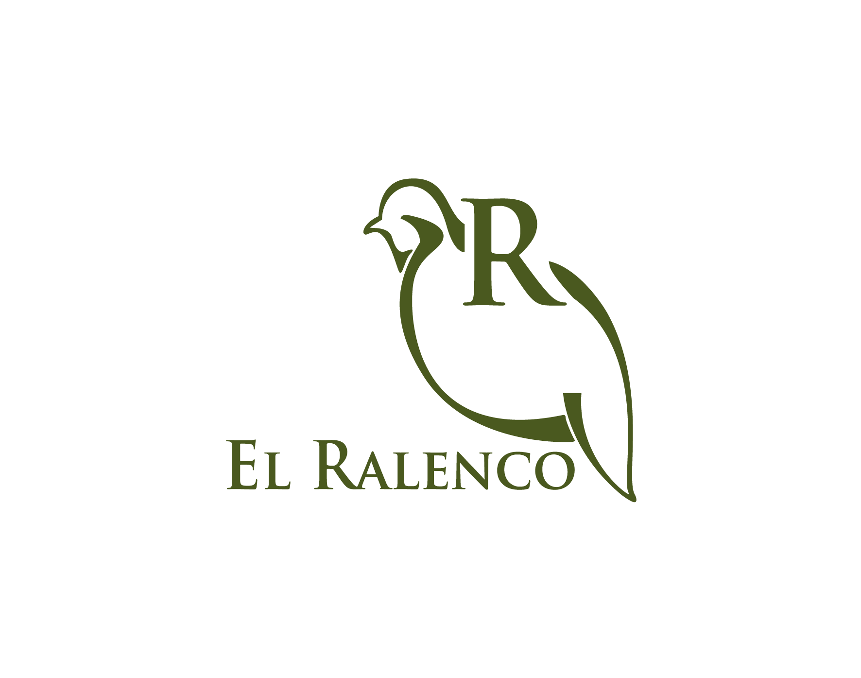 El Ralenco_Logo Verde Fondo Blanco